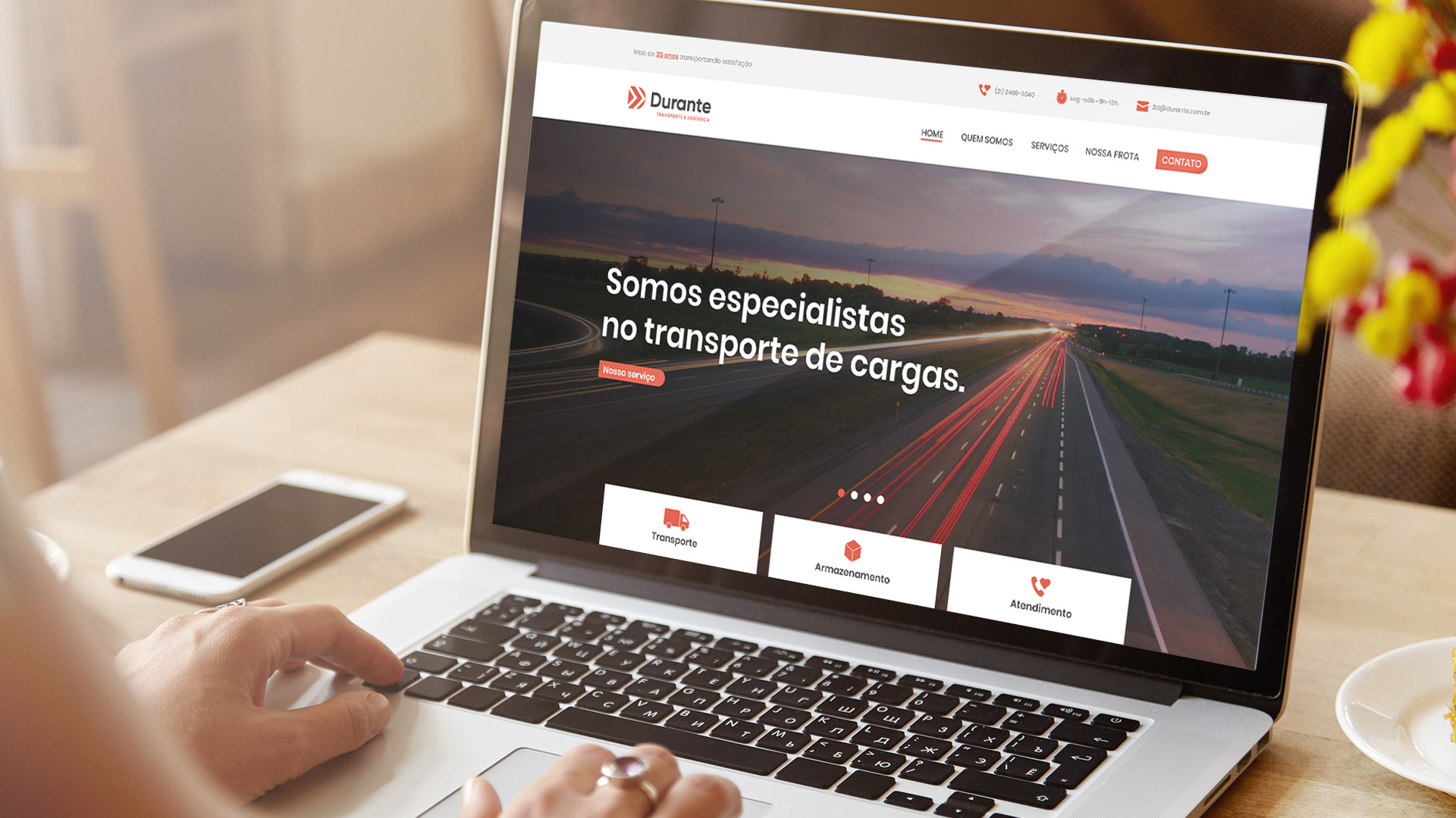 Rear view of high school girl using laptop for doing homework, b